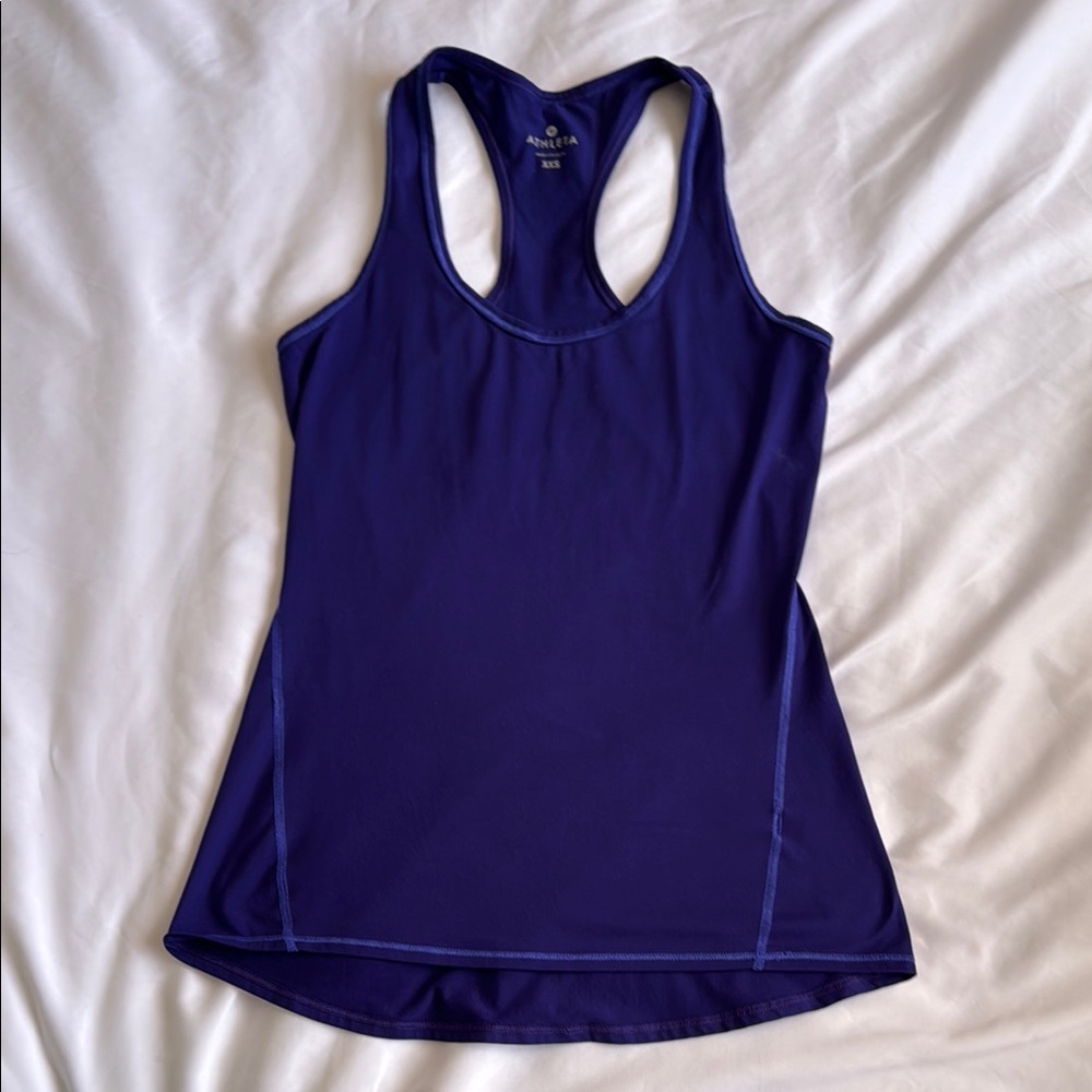 Athleta Women's purple/blue racerback tank top XXS